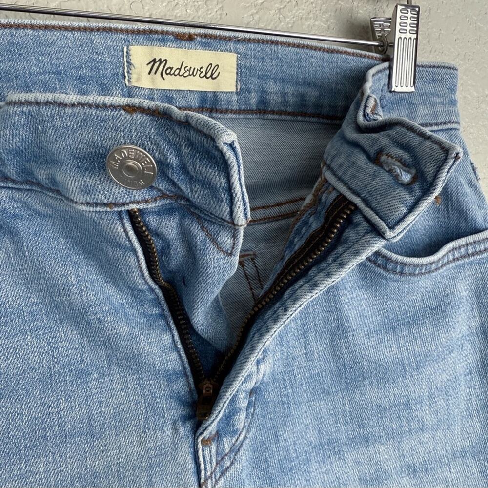 Madewell Perfect Vintage Jean Alderton Wash (Light Blue) 26 Classic Straight EUC - Picture 5 of 10